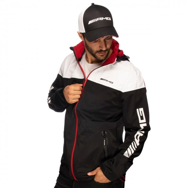 AMG Softshell Jacket Black/white
