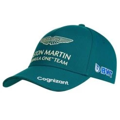 Aston Martin F1 Official Sebastian Vettel Kids Cap Green