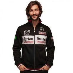 Ayrton Senna Sweat Jacket Grand Prix Racer
