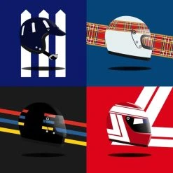 F1 Helmet Socks Pack Of 4