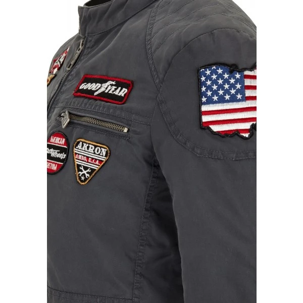 Goodyear Jacket Monahans Grey – Bild 3