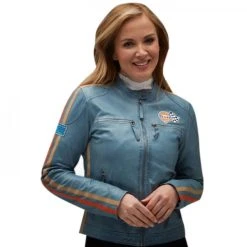 Gulf Lady Racing Jacket Ice Blue