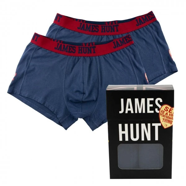 James Hunt Boxer Shorts 76 Double Pack