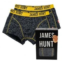 James Hunt Boxer Shorts Seventies Double Pack