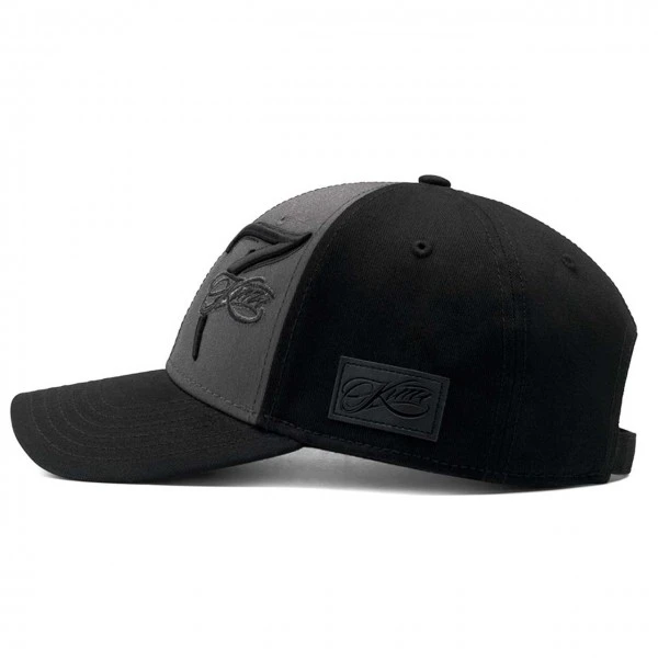 Kimi Räikkönen Cap Script 7 Roundbrim Grey-black – Bild 2