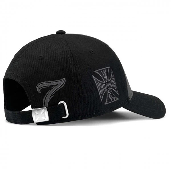 Kimi Räikkönen Cap Script 7 Roundbrim Grey-black – Bild 3