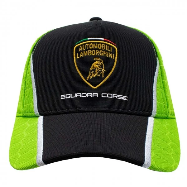 Lamborghini Team Cap Black/green – Bild 5