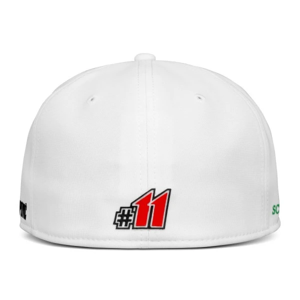 Marco Wittmann Cap #11 Flat Brim White – Bild 2