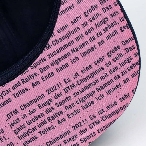 Maximilian Götz Cap Champion Flat Brim Navy – Bild 5