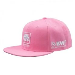 Maximilian Götz Cap Sponsor Flat Brim Pink