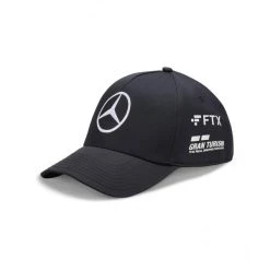 Mercedes-AMG Petronas Lewis Hamilton Kids Driver Cap Black