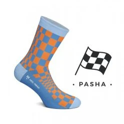 Pasha Socks Orange/navy