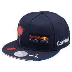 Red Bull Racing Kids Driver Cap Verstappen Flat Brim
