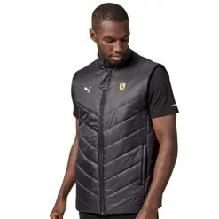 Scuderia Ferrari Padded Gilet Black