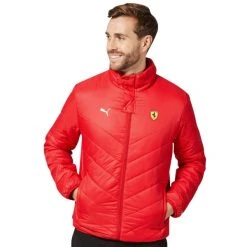 Scuderia Ferrari Padded Jacket Red