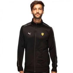 Scuderia Ferrari Track Jacket Black